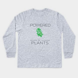 Powered By Plants Kids Long Sleeve T-Shirt